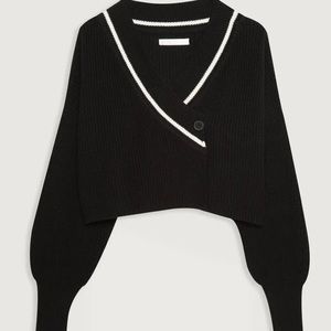 Oak + Fort Varsity Cardigan